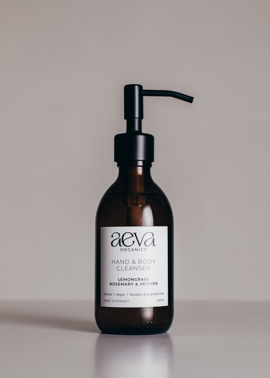 Lemongrass, Rosemary and Vetiver Hand and Body Cleanser